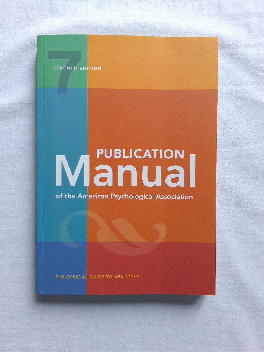 APA Manual 7th Edition Textbook Paperback